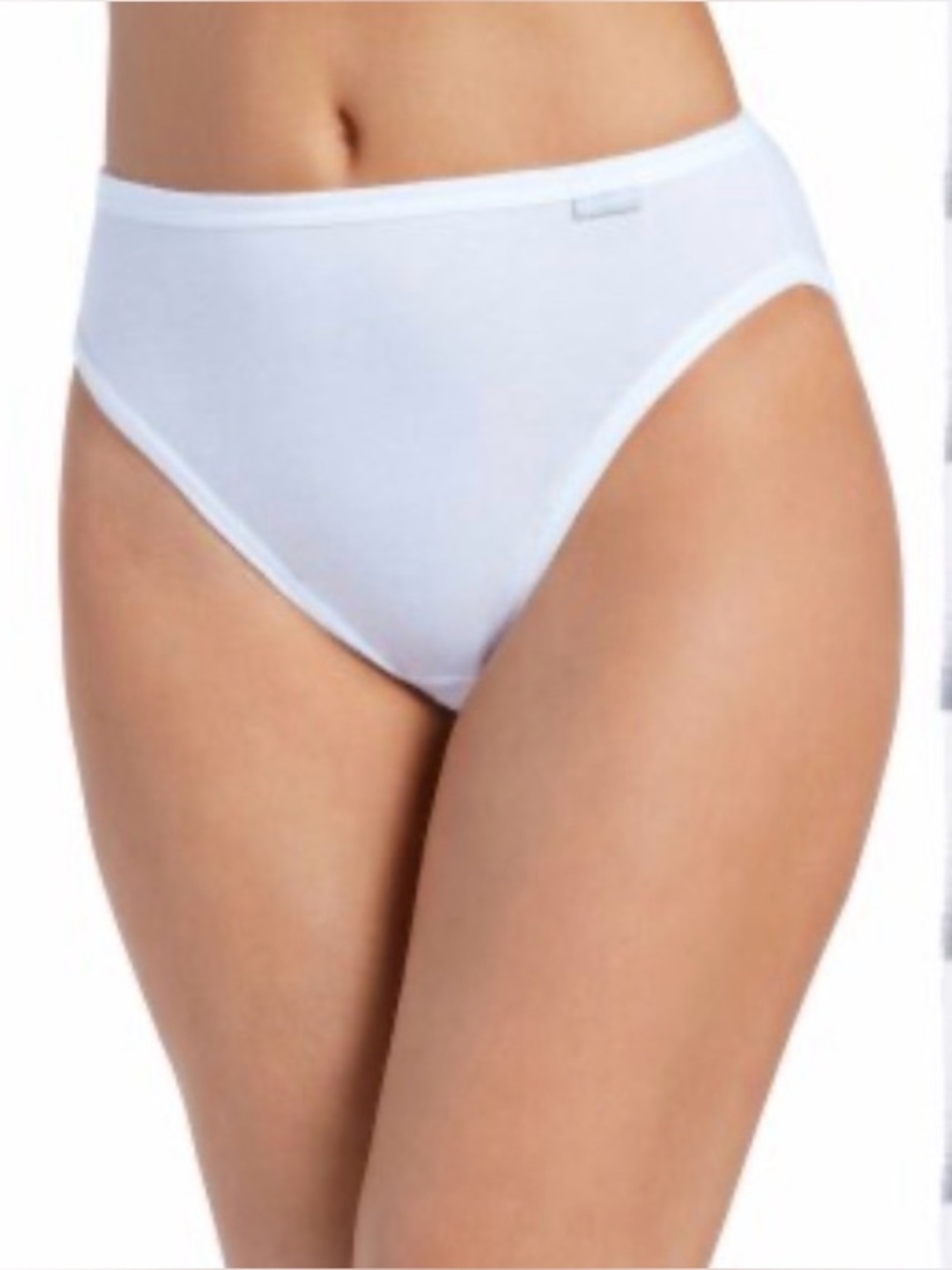 NWOTJockey Elance White Modal French cut Bikini Briefs - size 5